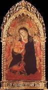 Agnolo Gaddi Madonna of Humility with Six Angels oil painting